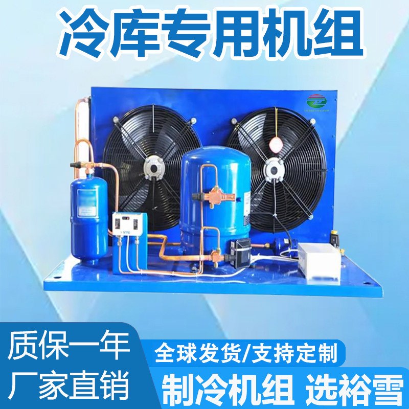 Condensing unit运行稳定制冷压缩机冷藏冷冻设备冷库制冷机组