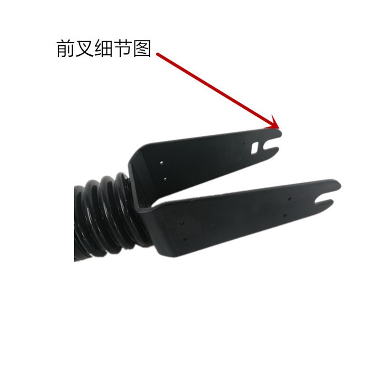 8寸电动滑板车通用配件前叉总成合金KUGOO弹簧减震器原装替换厂家