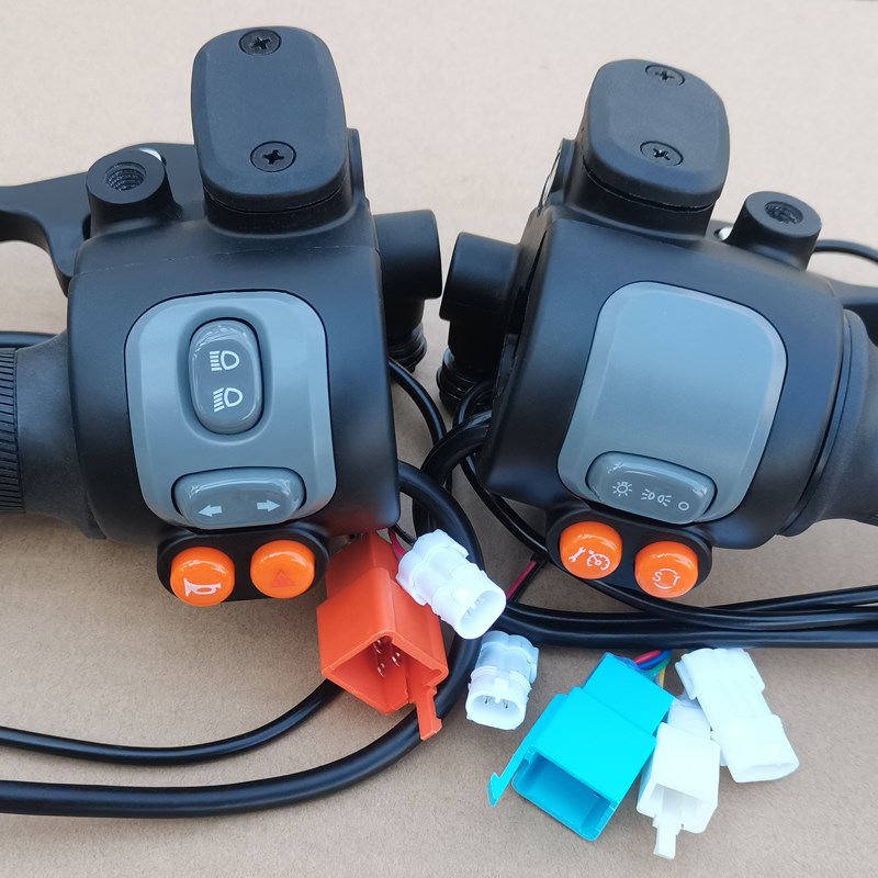 江苏金箭电d动车左右调速转油门组合开关总成赤龙把手碟刹上泵总