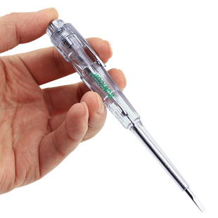 日本罗宾汉经典接触式螺丝刀测电笔家用电工笔验电笔线路检测工具