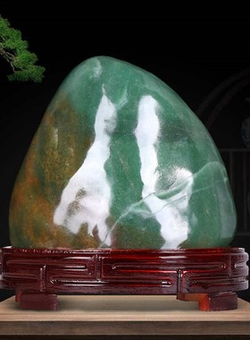 东陵玉原石天然奇石观赏石头摆件装饰品室内客厅玄关办公室靠山石