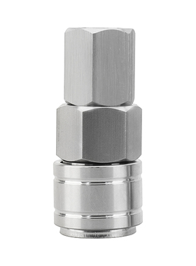 SF自锁C式304不锈o钢气管快速插公母接头气动空压机耐高温高压20K