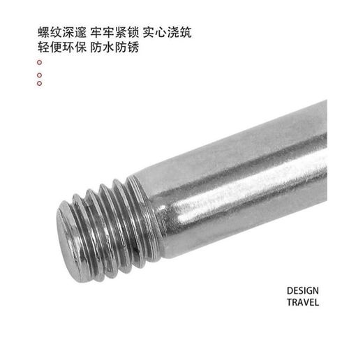 宽选工品不锈钢D型卸扣炼条连接扣起重卸扣单位件M510个