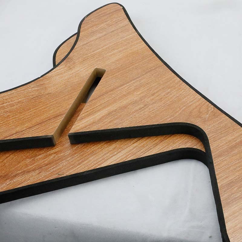 溪水鼓支架桌面摆件海浪鼓u架子木质台式音疗配件榫卯设计小巧轻