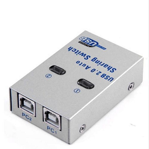 网络打印机共享器四进一出二进一出电脑自动切换多W接口分线交换