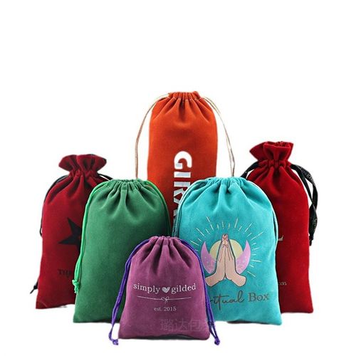 深圳工厂束口袋定制 首饰珠宝收纳袋 麻O布绒布袋小棉布袋丽丝