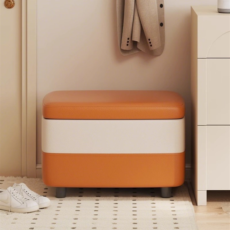 实木凳子家用收纳凳储物箱凳子可做人沙发凳门口换鞋凳置物小板凳