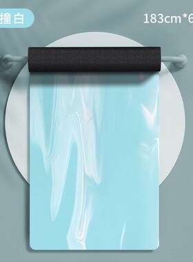 【工厂直发】加厚撞色渐变高密度pu橡胶瑜伽垫防滑吸汗健身垫mat