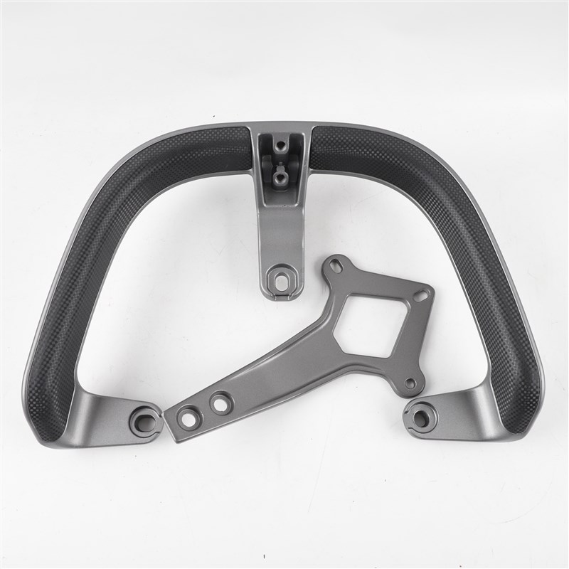 适用绿源电动车S70後靠背电动车尾翼拉手铝合Q金靠垫尾箱货架配件