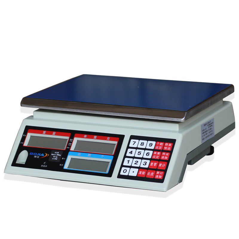 博佳电子计数秤0.01g6kg30kg工业计重点数精密电子称高精度台秤