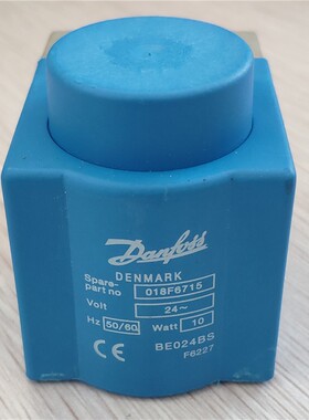 丹佛斯电磁阀线圈018F6715可替代018F6182/6190/6707/7358 AC24V