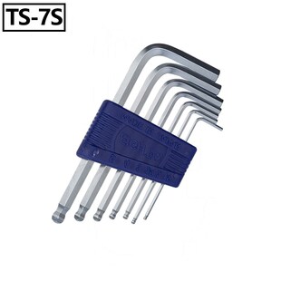 6mm 日本百利EIGHT内六角扳手套装 1.5 公制标准长钻石头