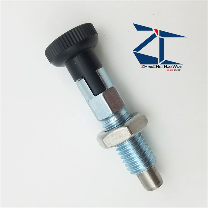 PMXYA自锁型旋钮柱塞 PMXYK6M 8M 10M 12M 卡槽分度销 弹簧拔锁销
