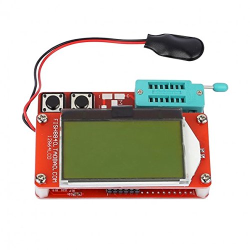 LCD小屏 图形显示 电阻 电感测量 晶体管测试仪 电容ESR仪表包邮