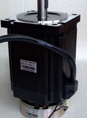 86刹车步进电机 OK86STH115-6004A-SC大力距8.5NM 带制动器电机
