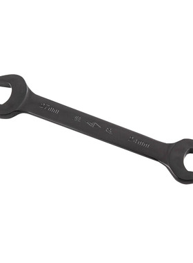 胜达工具 双头发黑开口扳手 不可调试呆扳手 公制汽修机修 6-50mm