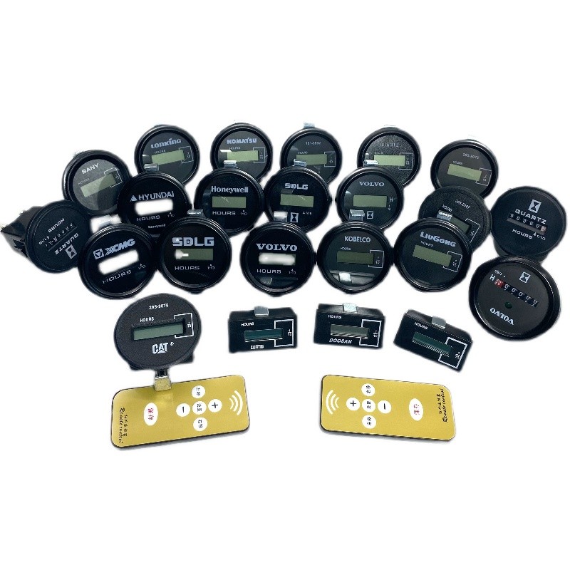 挖掘机铲车叉车工程车装载机农用机通G用遥控计时器调表器跑时码