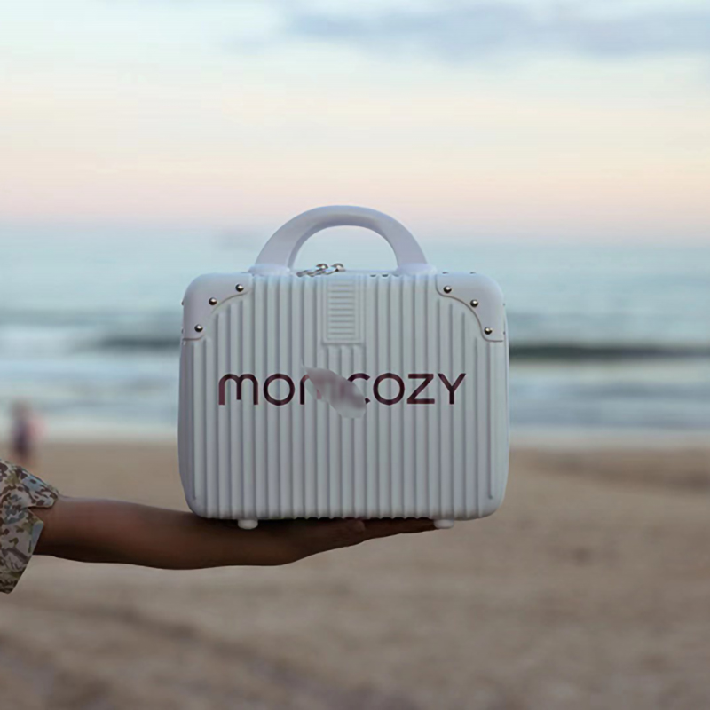 小型手提箱收纳箱公司定制LOGO化妆箱行李箱伴手礼小型随身旅行箱