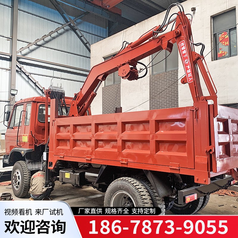 8吨10吨四不g像随车挖四驱农用自卸运输车工程建筑园林绿化挖掘机