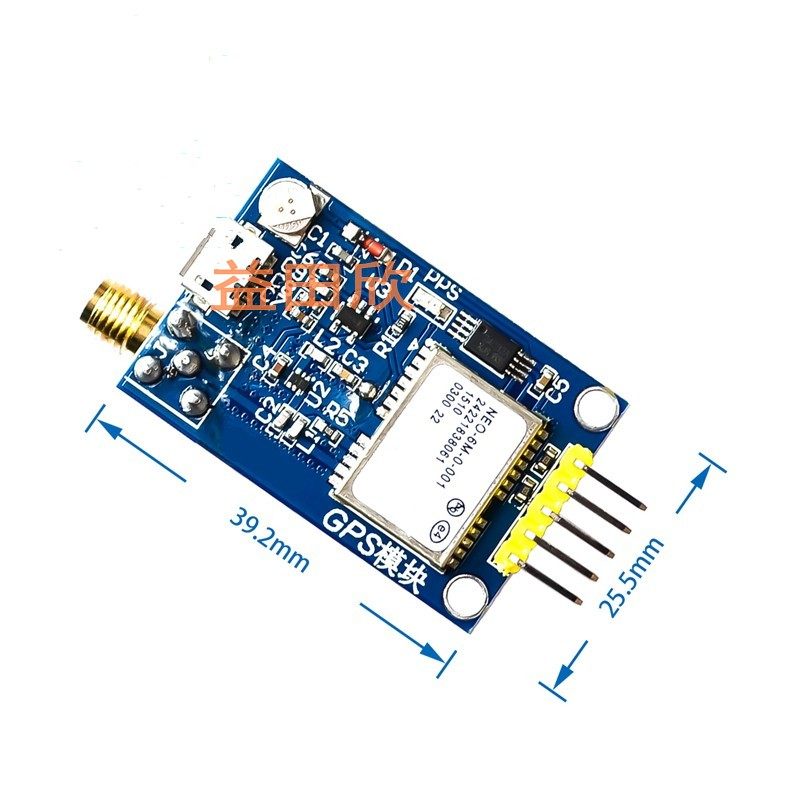 GPS模块 NEO-6M/7M/M8N 卫星定位 51单片机 STM32陶瓷天线模块
