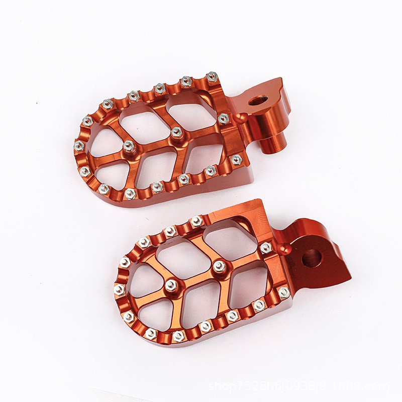 适用于YZ/YZF/WR/85/125/250/400/426/450F越野摩托车防滑脚踏