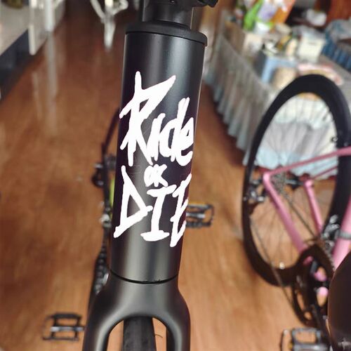 Ride Or Die车贴纸 山地车公路车 车架贴纸 防水防晒反光贴纸ROD