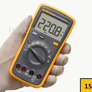 FLUKE福禄克万用表 万能表F101/15B+/17B+万用表数字高精度全智能