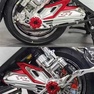 豪豪二代神盾平叉九号MZ/FZ/M95C 小牛N1S改装铝合金HH直上后平叉