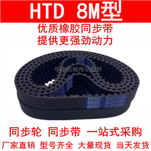 8M橡胶同步皮带8M同步轮带 952 968 现货 960 同步带944