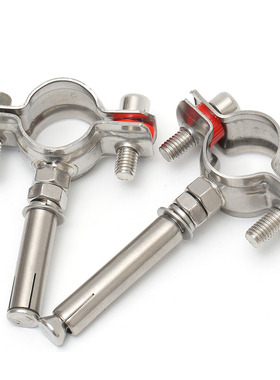 膨胀抱箍不锈钢吊卡304管夹75PVC管箍25PPR卡箍排水管吊码110管码