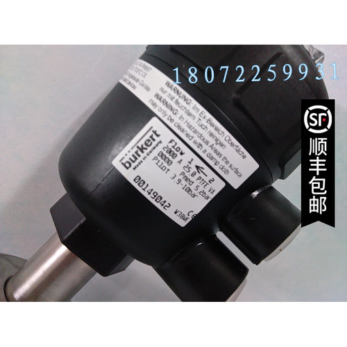 burkert宝帝2000A气动角座阀不锈钢2寸DN50-00001397-00001395-32