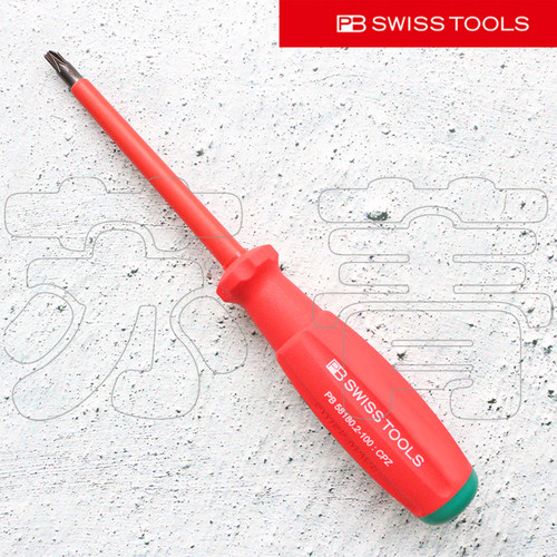 瑞士原装进口PB Swiss Tools 绝缘一字/米字螺丝刀PB 58180 系列