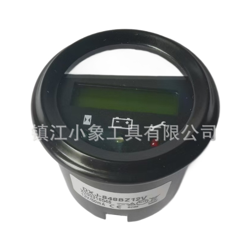 电动叉车 电量表 DXJ-848BZ12V 圆形仪表 现代 合力 龙工 搬易通