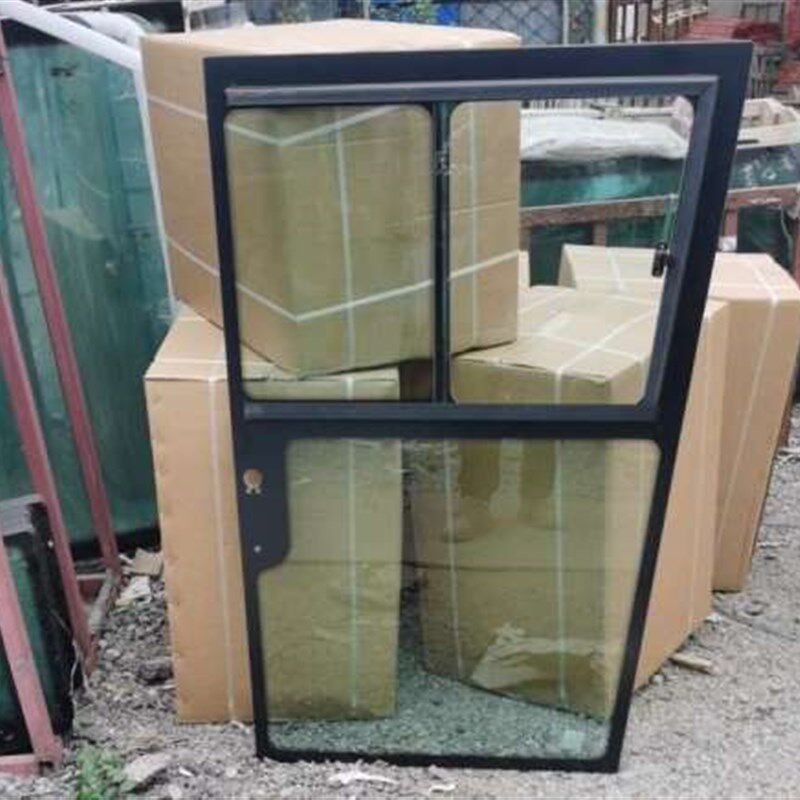 国丰收割机配件国丰玉米收割机驾驶室门窗玻璃前挡风钢化玻璃门