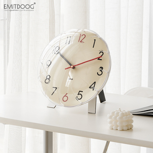 EMITDOOG泡泡气球桌面摆件家居客厅入户玄关创意饰品座钟装 饰摆件