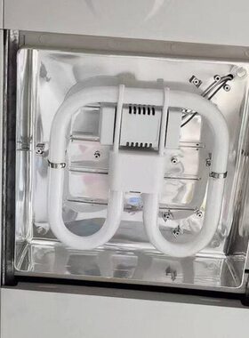 蝴蝶型2D灯管21W24W10W38W55w白光三基色节能灯泡荧光灯吸顶灯