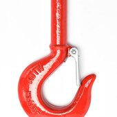 螺纹吊钩 1吨 合金钢直柄吊钩 直柄吊钩 直柄货钩