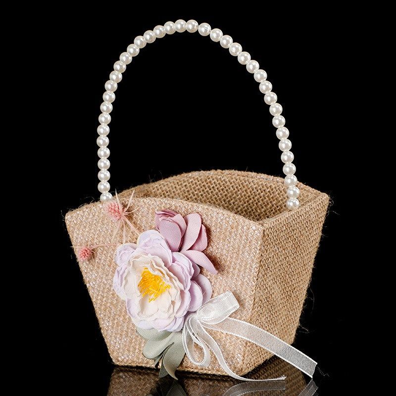 新品婚礼白色手提花篮婚庆用品花童撒花喜篮新娘仿真花戒枕套装,节庆用品/礼品,婚房装扮用品,淘宝优惠券,粉丝福利购,淘宝优惠卷