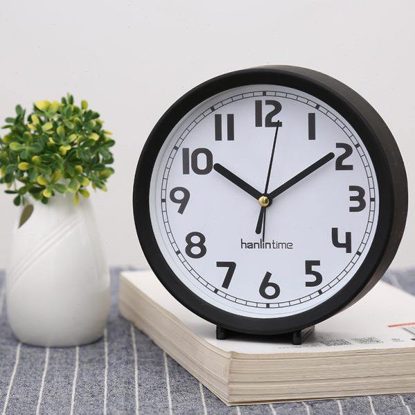 简约小座钟表闹钟静音桌台面客厅装饰品创意学生卧室床头家居摆件,家居饰品,台钟/闹钟,淘宝优惠券,粉丝福利购,淘宝优惠卷