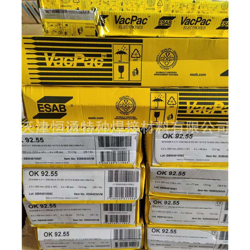 伊莎ESAB OK6010焊条E6010焊条纤维素焊条伊萨焊条