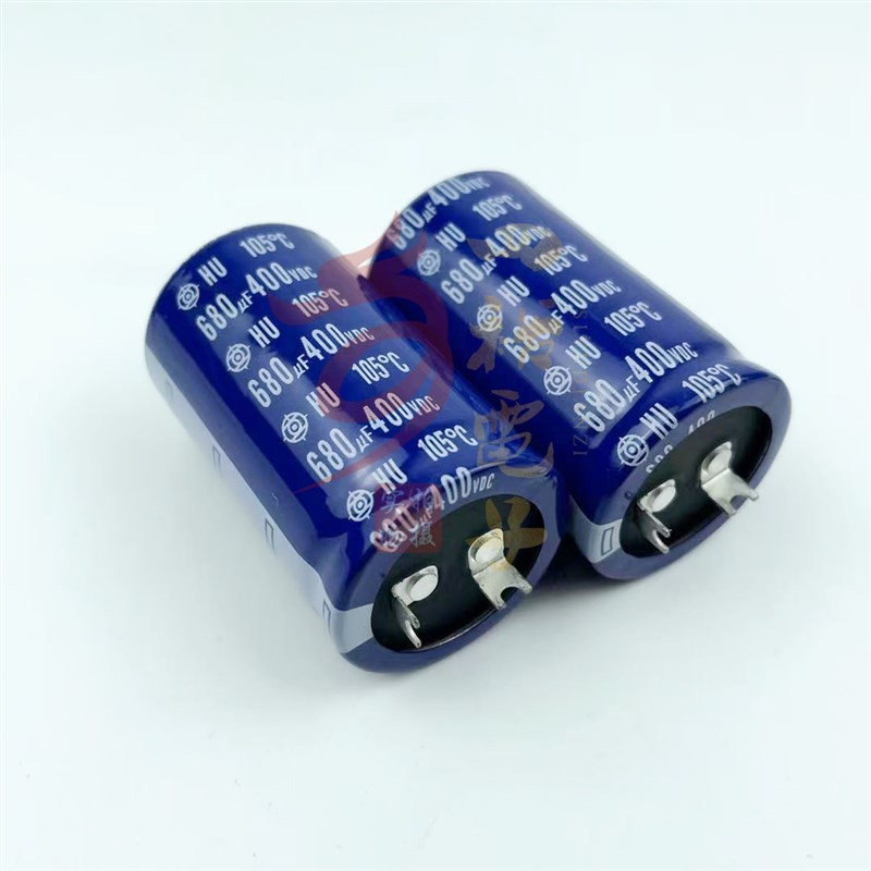 全新进口 450V680UF 空调电容 400V680UF 片脚/扁脚/方角 可直拍