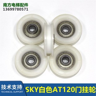 6201Z电梯SKY挂板门轮滚轮轿门AT120门挂轮FAA456AC