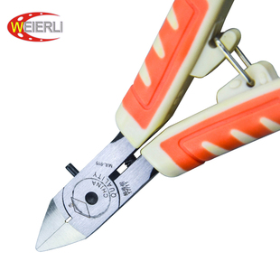 威尔利 A05 水口钳6寸剪钳斜口钳剪线钳斜嘴钳5寸电工工具钳子726