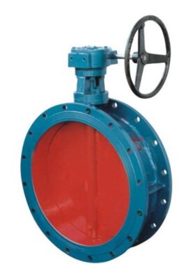 铸钢手动蝶阀 D341W-1C 通风蝶阀DN50 65 80 100 125 150 200