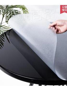 1.8米2OGV米.4米家具贴膜vc桌布胶垫p圆桌2餐桌垫圆形桌垫晶赵水