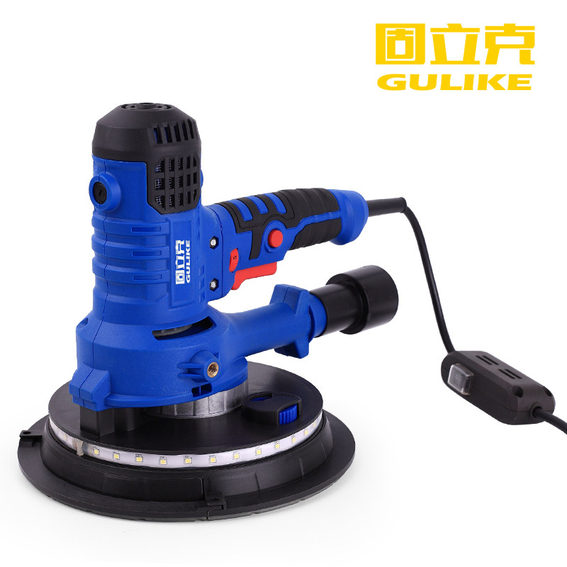 新款固立克自吸式灯带阴角无尘墙面腻子打磨机墙壁打磨机砂纸机