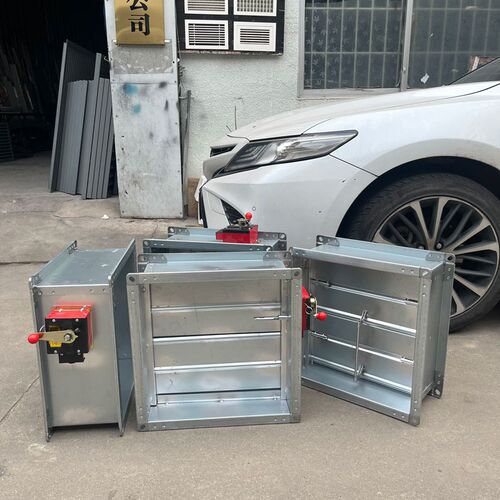 消防排烟防火阀70度280度镀锌板不锈钢阀门电动手动风量调节阀3C