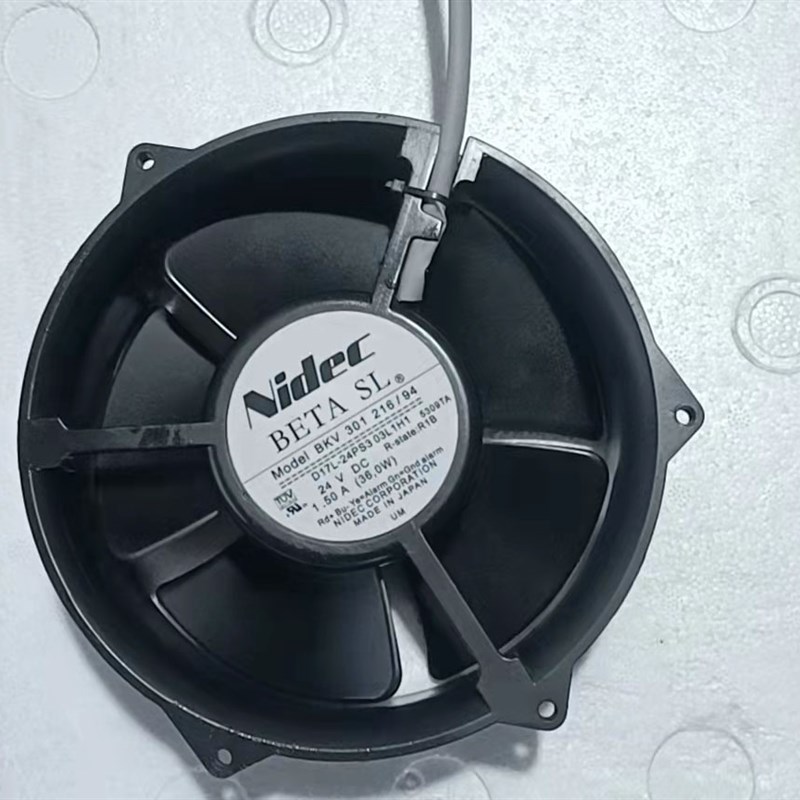 Nidec D17L-24PS3 02/D17L-24PS3 03L1H1改装ACS510变频器风扇24V