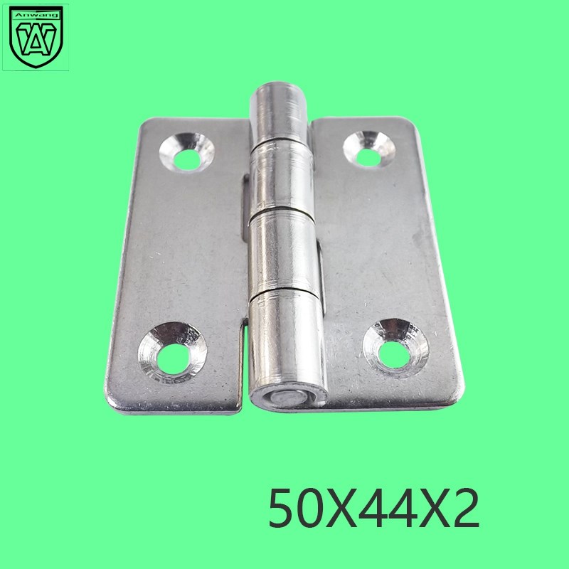 安望50X44X2冲击铰链不锈钢304柜门铰链铰链铰链铰链门窗折页铰链