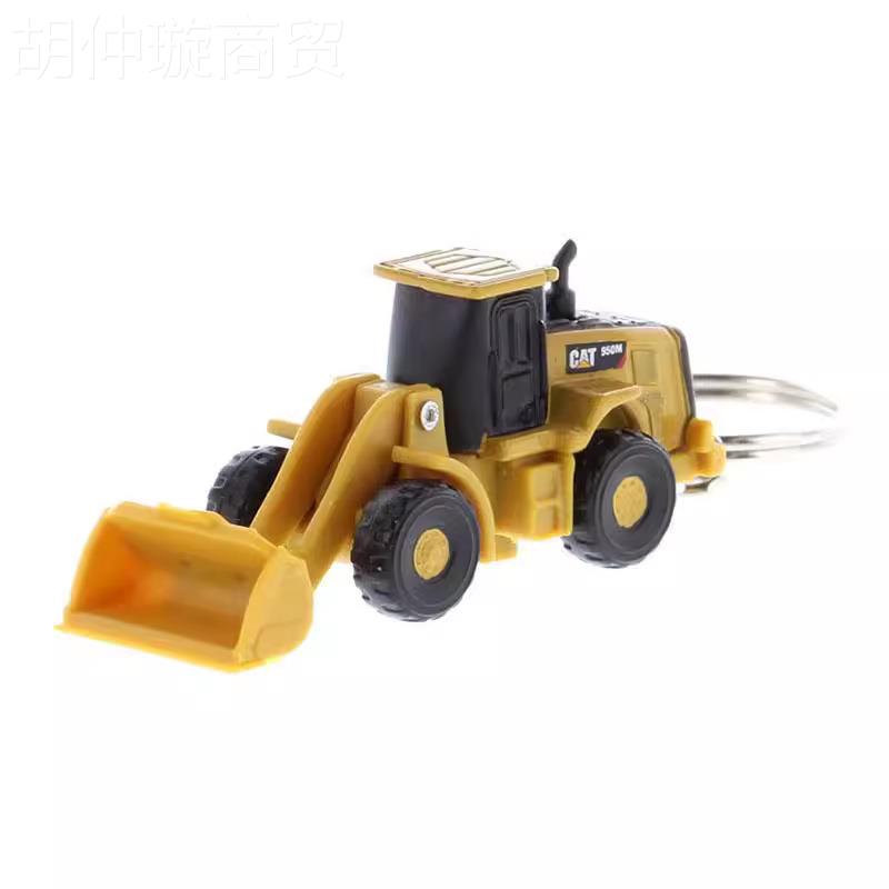 新款D特工程车CMAT9 50M装载机卡匙扣迷你挂件ANF合金模型小礼品